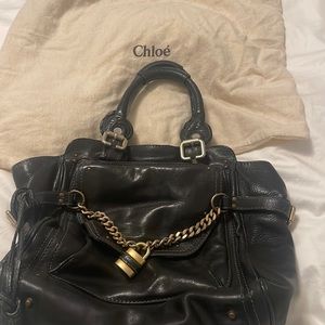 Authentic Chloe Paddington Tote includes dust bag.In gently used good condition